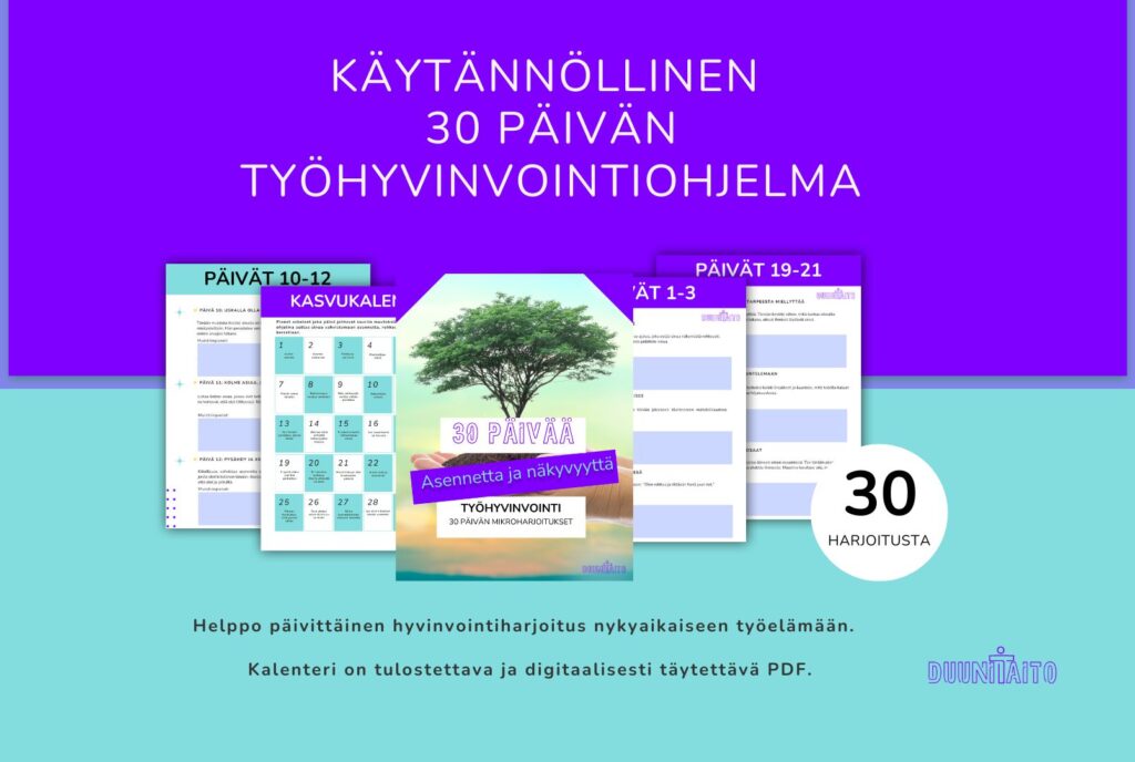 Esittely työhyvinvointiohjelma